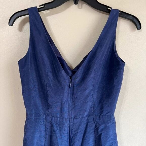 J. Crew size 0 navy sleeveless dress - Picture 5 of 6
